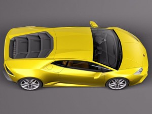 Huracan LP 6104 2015 3D Model