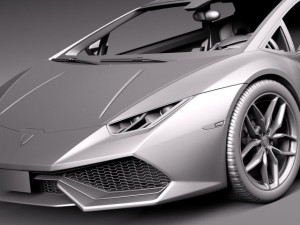Huracan LP 6104 2015 3D Model
