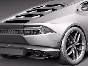 Huracan LP 6104 2015 3D Model