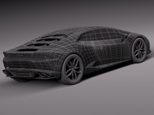 Huracan LP 6104 2015 3D Model