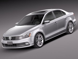 Volkswagen Jetta 2015 3D 모델