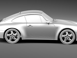Porsche 911 993 Carrera 1994-1997 3D 模型
