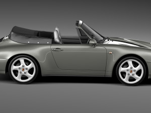 Porsche 911 993 Carrera Cabrio 1994-1997 Model 3D