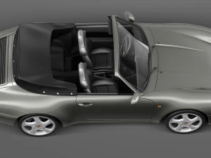 Porsche 911 993 Carrera Cabrio 1994-1997 3D Model