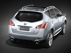 Nissan Murano 2009 midpoly 3D Model