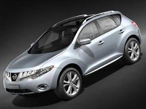 Nissan murano 2009 midpoly Modelo 3D