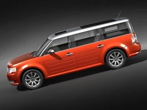 Flex 2009 midpoly 3D Model