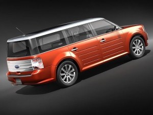 Flex 2009 midpoly 3D Model