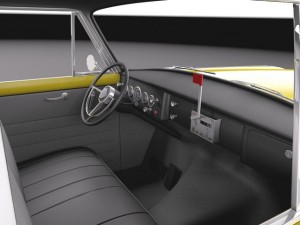 Checker Cab A8 Marathon 1956-1982 3D Model