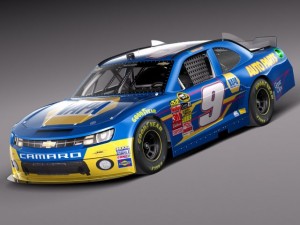 Chevrolet Camaro Nascar Napa 2014 3D Model