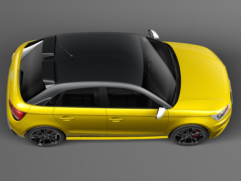 Audi S1 Sportback 2014 3D Model