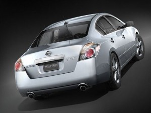 Nissan Altima 2009 Modello 3D