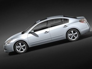 Nissan Altima 2009 Modello 3D