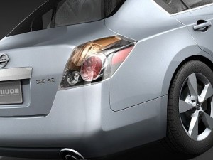 Nissan Altima 2009 Modello 3D