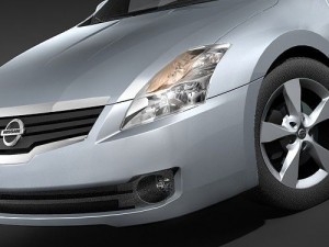 Nissan Altima 2009 Modello 3D