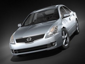 Nissan Altima 2009 Modello 3D