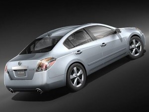 Nissan Altima 2009 Modello 3D