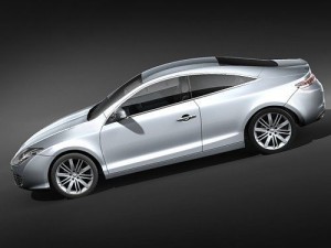 Renault Laguna Coupe 2009 Model 3D