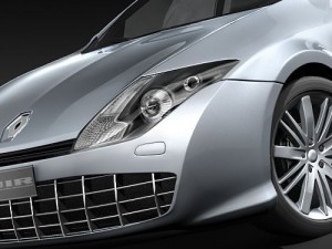 Renault Laguna Coupe 2009 Model 3D