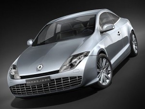 Renault Laguna Coupe 2009 Model 3D
