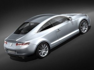 Renault Laguna Coupe 2009 Model 3D