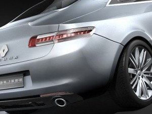 Renault Laguna Coupe 2009 Model 3D