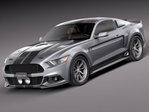 Mustang Eleanor 2015 3D 模型