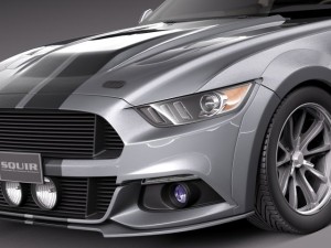 Mustang Eleanor 2015 Model 3D