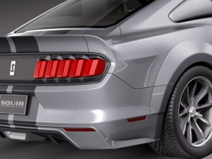 Mustang Eleanor 2015 Model 3D