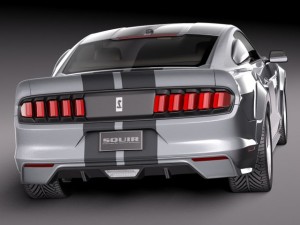 Mustang Eleanor 2015 Model 3D