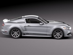 Mustang Eleanor 2015 Model 3D