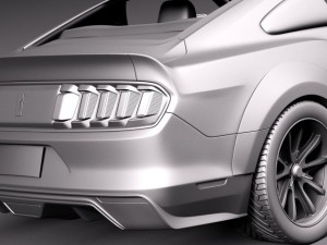 Mustang Eleanor 2015 Model 3D