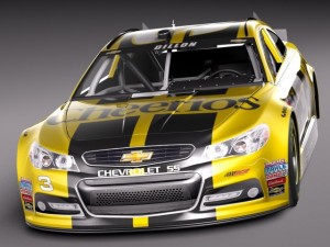 Chevrolet SS Nascar 2014 Cheerios Modèle 3D