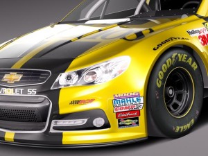 Chevrolet SS Nascar 2014 Cheerios Modèle 3D