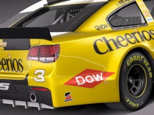 Chevrolet SS Nascar 2014 Cheerios Modèle 3D