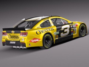 Chevrolet SS Nascar 2014 Cheerios Modèle 3D