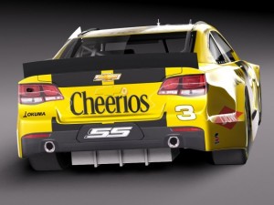 Chevrolet SS Nascar 2014 Cheerios Modèle 3D