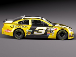 Chevrolet SS Nascar 2014 Cheerios Modèle 3D