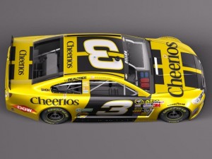 Chevrolet SS Nascar 2014 Cheerios Modèle 3D