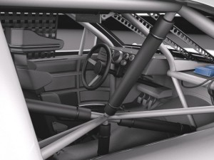 Chevrolet SS Nascar 2014 Cheerios Modèle 3D