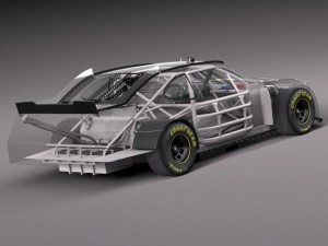 Chevrolet SS Nascar 2014 Cheerios Modèle 3D