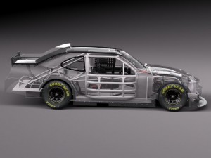 Chevrolet SS Nascar 2014 Cheerios Modèle 3D