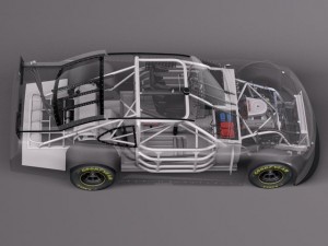 Chevrolet SS Nascar 2014 Cheerios Modèle 3D