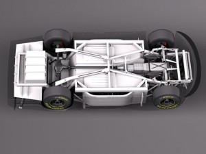 Chevrolet SS Nascar 2014 Cheerios Modèle 3D