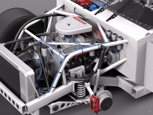 Chevrolet SS Nascar 2014 Cheerios Modèle 3D