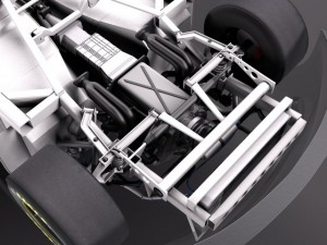 Chevrolet SS Nascar 2014 Cheerios Modèle 3D