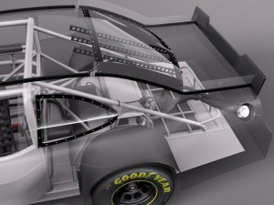 Chevrolet SS Nascar 2014 Cheerios Modèle 3D