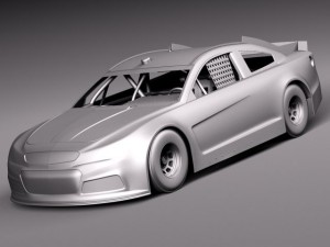 Chevrolet SS Nascar 2014 Cheerios Modèle 3D