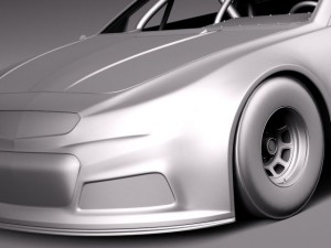 Chevrolet SS Nascar 2014 Cheerios Modèle 3D