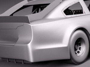 Chevrolet SS Nascar 2014 Cheerios Modèle 3D